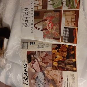 Vintage Craft Patterns ~ Country Rabbits & Laura Ashley Bags